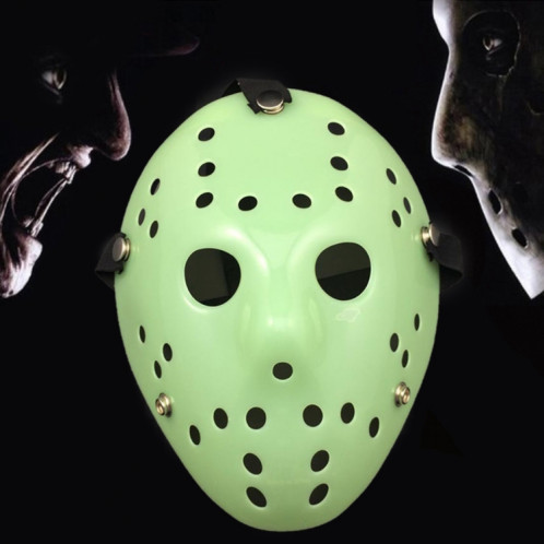 Halloween masque cool épaissir Jason (vert fluorescent) SH75FG1382-04