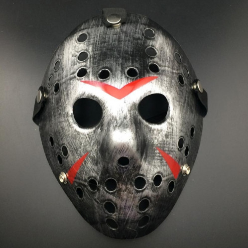 Masque de Jason épaissi cool Halloween Party (argent) SH975S1305-04