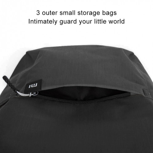 Original Xiaomi 10L Voyage Camping Sac À Dos Sac Coloré Loisirs Sportif Poitrine Pack Sacs Unisexe (Noir) SX669B1328-010