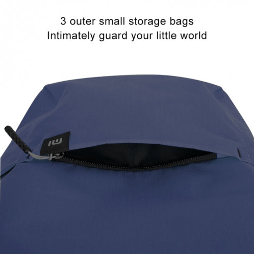 Original Xiaomi 10L Voyage Camping Sac À Dos Sac Coloré Loisirs Sportif Poitrine Pack Sacs Unisexe (Bleu Foncé) SX669D502-010