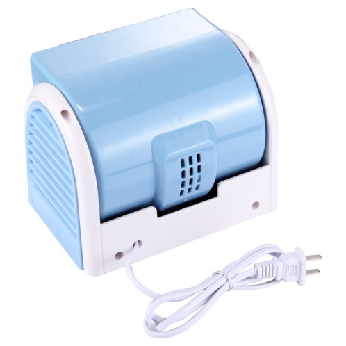 Ventilateur silencieux de bureau de mini turbine de lame de 30W pour le dortoir / chambre à coucher / salon / bureau, 3 types de modes de vitesse, CA 220V (bleu) SH874L226-09