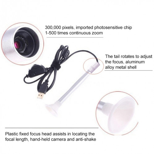 Supéries B005 Digital Electronic Endoscope Timbre Industrial Stamp Isecks Loupe Loupe SS0975171-08