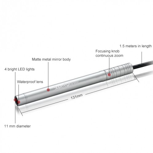 Supéries B003 + Digital Electronic Cervical Endoscope Vagical Instrument Instrument Instrument d'inspection d'auto-inspection SS09761029-08