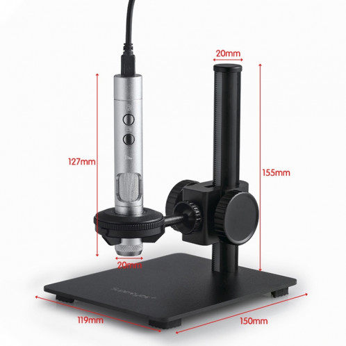 Supéries B011 HD Microscope électronique Digital Microscope Industrial Mobile Téléphone Réparation Loupe Loupe SS0990102-08