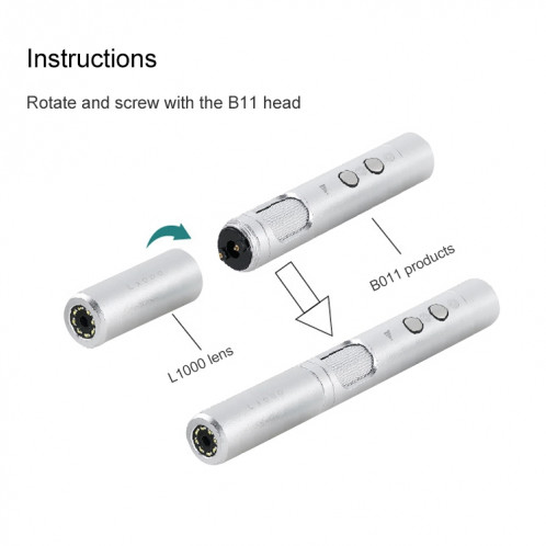 Accessoires de lentille microscope électronique Supéries L1000 1000X pour HCB0990 SS09911907-04