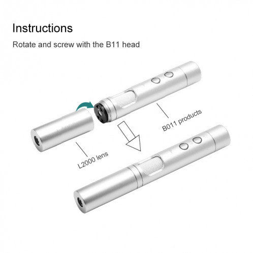 Accessoires de lentille microscope électronique Supéries L2000 2000X pour HCB0990 SS0992569-04