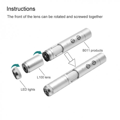 Supéries DB03 Microscope électronique Lumière infrarouge pour HCB0990 SS099685-04