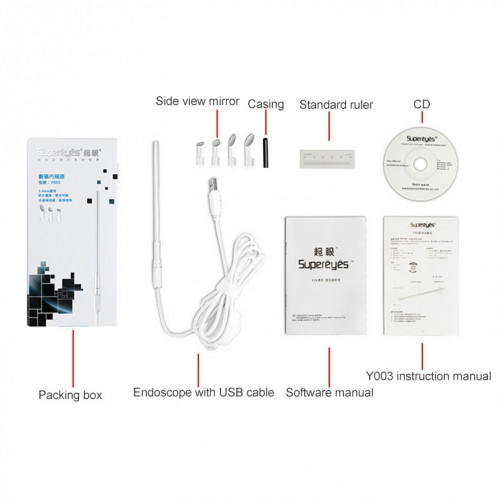 Supéries Y003 Canal Canal Nasal Cavity Nasal Cavity Digital Digital Endoscope SS111088-08