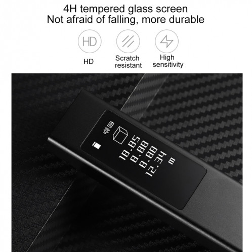 Gamme laser infrarouge de haute précision d'origine Xiaomi Youpin Duka LS5 (Noir) SX699B1837-011