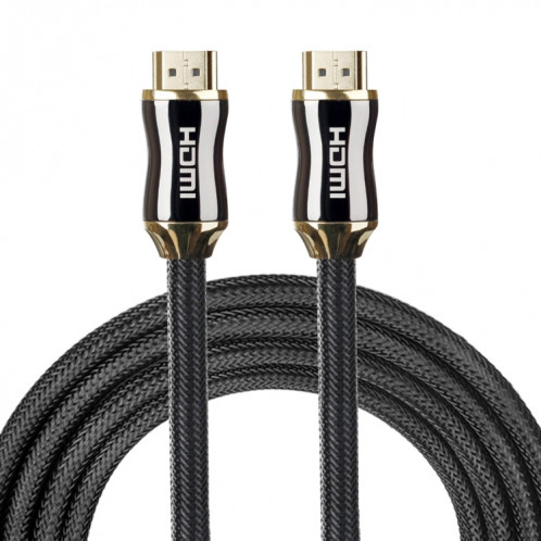 Câble de connecteur mâle 19 mm HDMI à haute vitesse HDMI corps 19 mm 2 en métal avec HDMI SH0733802-06