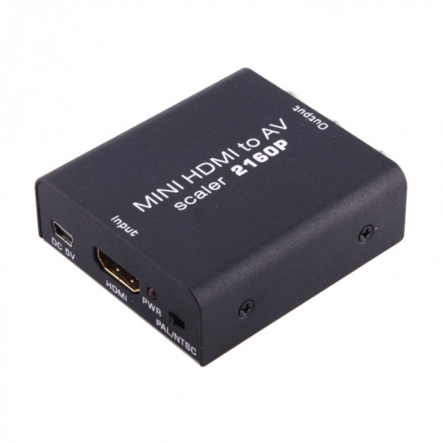 Convertisseur de signal vidéo composite mini vers AV / CVBS (noir) SH100B1696-07