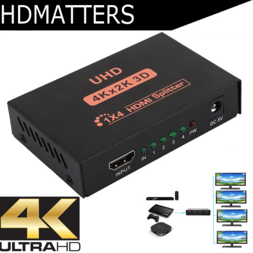 Répartiteur HDMI CY10 UHD 4K x 2K 3D 1 x 4 () SH102B1404-017