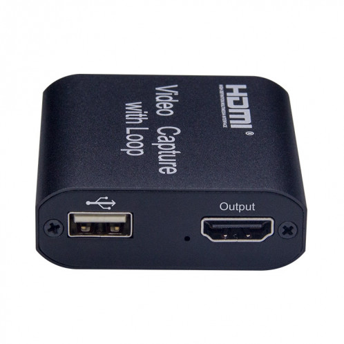 Capture vidéo USB 2.0 vers HDMI 4K HD avec boucle (noir) SH154B522-011