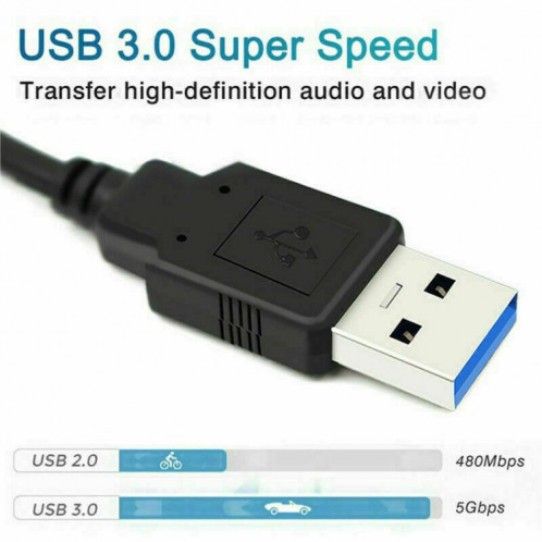 K004 Capture vidéo HDMI vers USB 3.0 UVC HD (noir) SH155B533-011