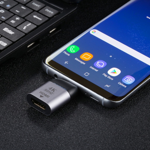 Connecteur mâle de type C vers adaptateur HDMI Version 2.0, prend en charge les effets visuels 3D SH0178437-08