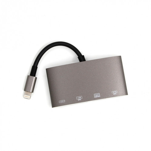Adaptateur de convertisseur multifonction 1040KEY 8 broches vers USB + Type-C / USB-C + OTG SH01841197-07