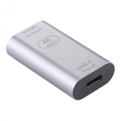 Adaptateur en alliage d'aluminium Type-C / USB-C femelle vers HDMI femelle SH01881-06