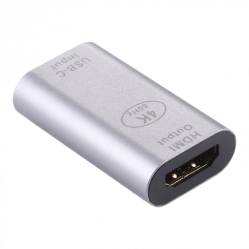 Adaptateur en alliage d'aluminium Type-C / USB-C femelle vers HDMI femelle SH01881-06