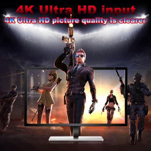 Z34 HDMI femelle + micro vers HDMI femelle + audio + USB HD carte de capture vidéo et audio avec boucle SH01911552-09