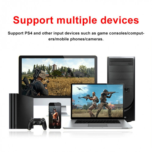 Z35 HDMI Femelle + Micro vers HDMI Femelle + Audio + USB Carte de Capture Vidéo et Audio HD avec Boucle SH0192939-010
