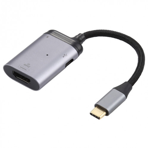 Câble adaptateur de synchronisation de données USB-C / Type-C vers HDMI + PD 4K 60Hz SH01971063-06