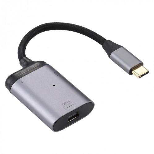 Câble adaptateur de synchronisation de données 4K USB-C / Type-C vers Mini DisplayPort 1.4 + PD SH0198491-06