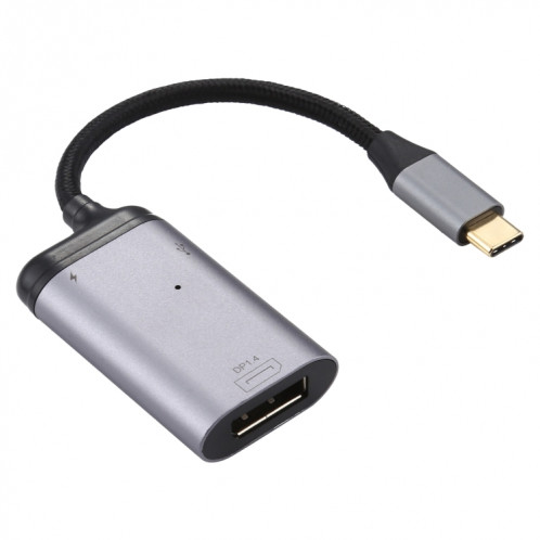 Câble adaptateur de synchronisation de données 4K USB-C / Type-C vers DisplayPort 1.4 + PD SH01991289-06