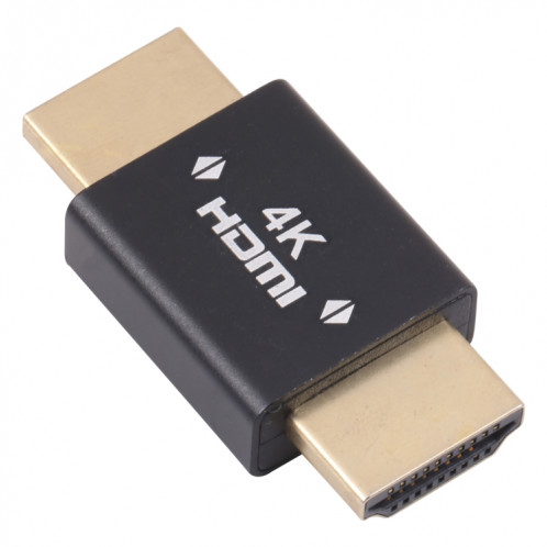 Adaptateur HDMI mâle à tête en or à mâle (noir) SH201B1873-06
