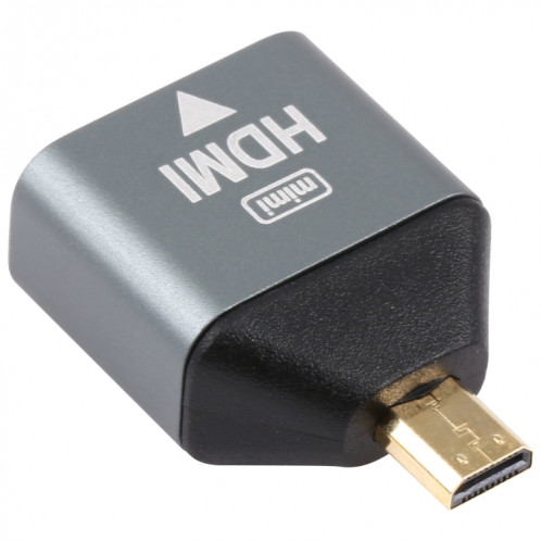 Micro HDMI Homme à HDMI Adaptateur de tête plaqué or féminin SH0203919-06