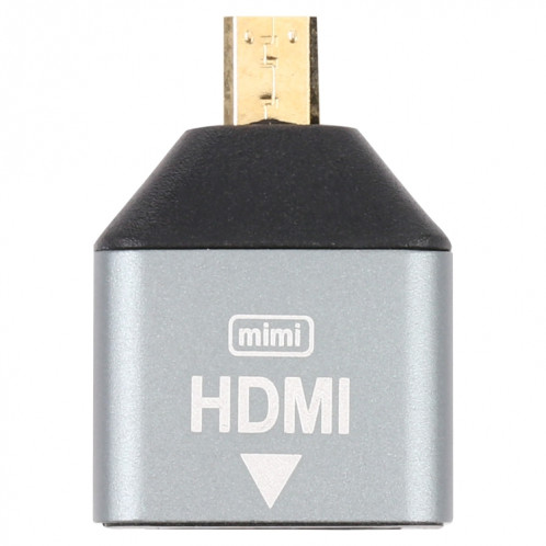 Micro HDMI Homme à HDMI Adaptateur de tête plaqué or féminin SH0203919-06