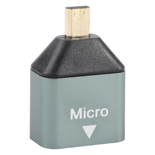 Mini HDMI Homme à HDMI Adaptateur tête plaqué or SH0205207-08