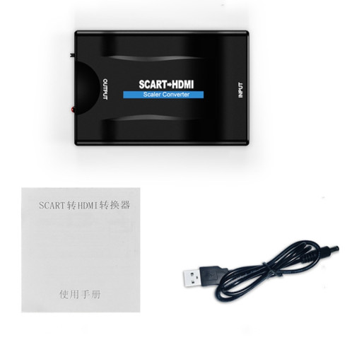 Convertisseur HD SCART TO HDMI HDTV1080P (Noir) SH206B809-05