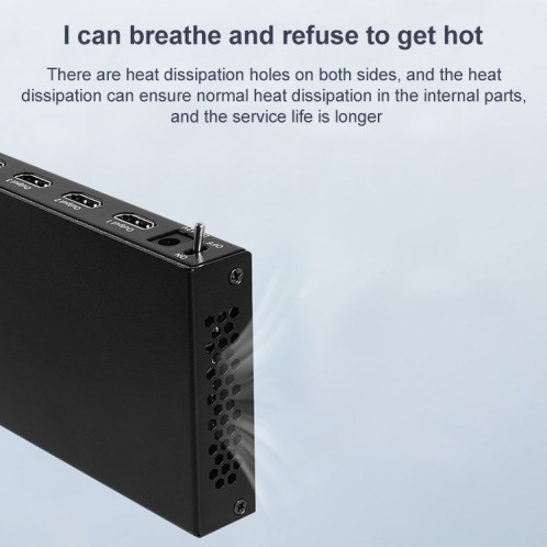 Sissy SPH 116 1 à 16 4K HDMI 1080P Commutateur Séparateur d'affichage simultané () SM24EU1014-07