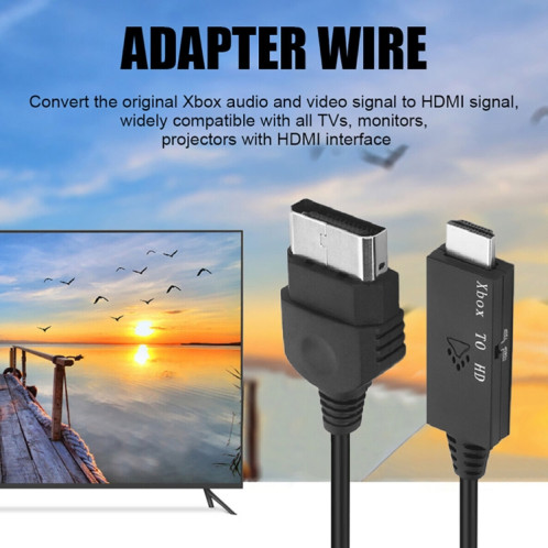 Adaptateur de câble vidéo convertisseur analogique numérique N64 vers HDMI SH02271867-07