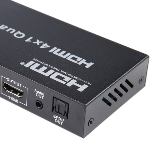 4 en 1 Out HDMI Quad Multi-viewer avec Seamless Switcher, UK Plug SH29UK932-08