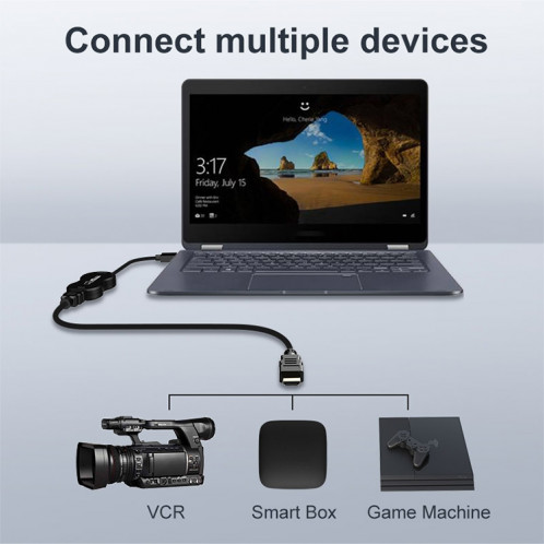 Capture de surveillance d'enregistrement en direct de jeu vidéo USB 2.0 vers HDMI HD SH0264608-09