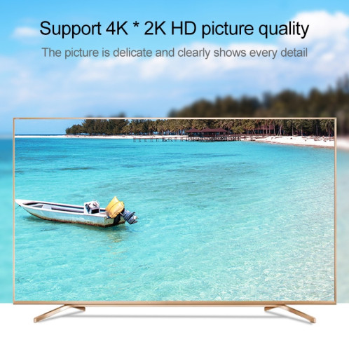 1x2 Mini répartiteur d'amplificateur HDMI, prise en charge 3D et 4K x 2K (noir) SH125B256-012