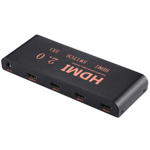 Commutateur HDMI 2.0 3X1 4K / 60Hz avec télécommande, SH11521888-011