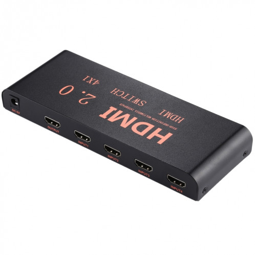 Commutateur HDMI 2.0 4X1 4K / 60Hz avec télécommande, SH11531946-011