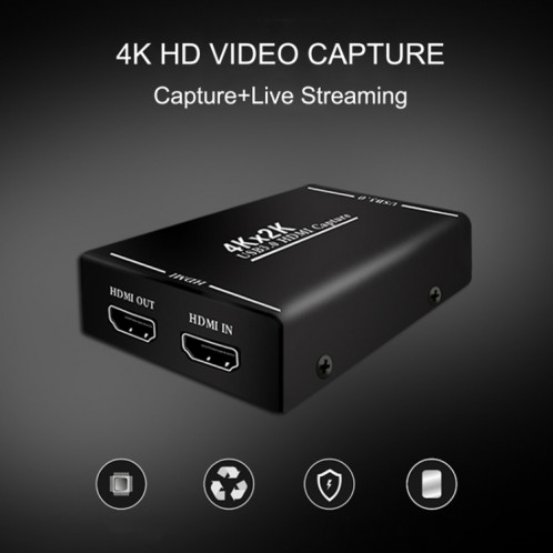 EC289 4K HDMI USB3.0 HD boîtier enregistreur de capture vidéo SH15241191-011