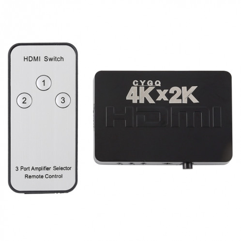 Commutateur HDMI 4K 3 ports avec télécommande SH47501077-06