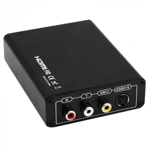 Convertisseur HDMI vers Composite / AV Convertisseur vidéo RCA Adaptateur CVBS / L / R SH74031690-07