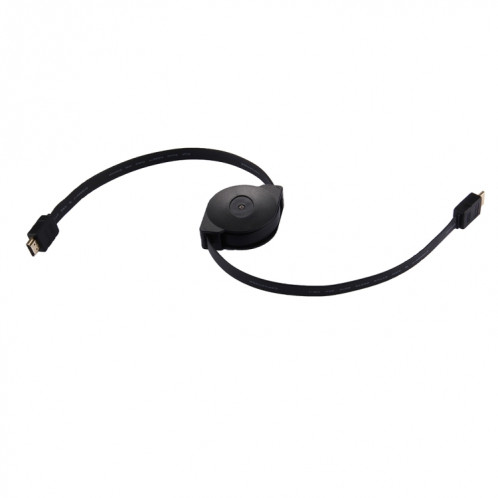 1 m HDMI mâle à HDMI mâle Adaptateur de connecteur audio vidéo rétractable avec mini HDMI et adaptateurs micro HDMI pour moniteur et projecteur HDTV, PC, appareils photo, tablettes et téléphones intelligents SH88841830-06