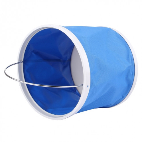 KANEED Seau d'eau pratique pliable et évolutif en tissu Oxford de 11 litres / 2,9 gallons pour le camping / lavage de voiture / pêche / randonnée / plage livraison de couleurs aléatoires SH0028755-07