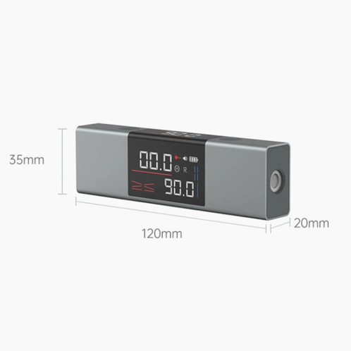 Original Xiaomi YouPin Li1 Duka Angle Laser Casting Instrument Goniomètre, version unique au laser SX27541195-07
