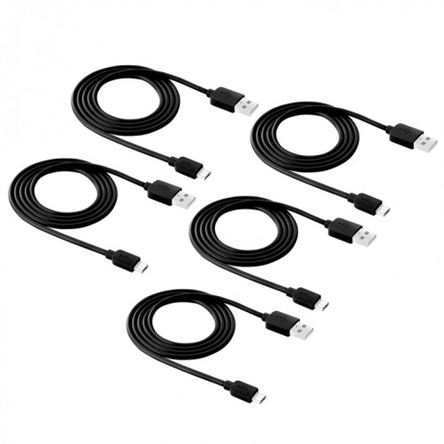 5 pcs Haweel 1M Haute vitesse micro USB sur USB Data Sync Tableau de chargement, Pour Samsung, Huawei, Xiaomi, LG, HTC et d'autres smartphones SH40111926-07