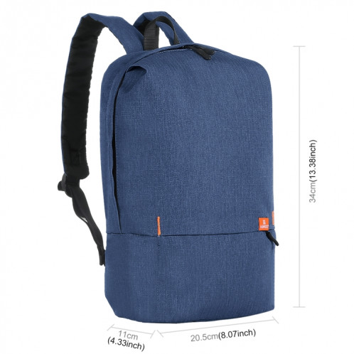 HAWEEL 10L Sac à dos coloré Unisexe Loisirs Sports Chest Pack Sacs de voyage, prise en charge de la fonction anti-vol / étanche (bleu foncé) SH190D952-014