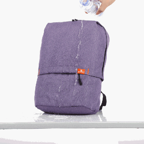 HAWEEL 10L Sac à dos Coloré Unisexe Loisirs Sports Chest Pack Sacs de voyage, Support anti-vol / Fonction étanche (Violet) SH190P1973-014
