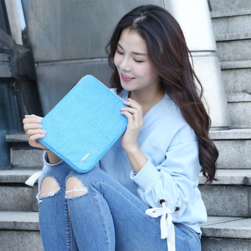 Housse de transport HAWEEL 9,7 pouces Sleeve Case Mallette, pour iPad 9,7 pouces / iPad Pro 9,7 pouces, Galaxy, Lenovo, Sony, Xiaomi, tablettes Huawei 9,7 pouces (bleu) SH809L363-011