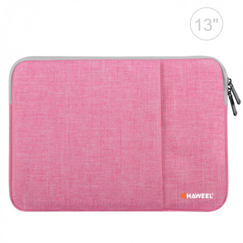 HAWEEL 13.0 pouces étui à douille Zipper porte-documents sac de transport pour ordinateur portable, pour Macbook, Samsung, Lenovo, Sony, Dell Alienware, CHUWI, ASUS, HP, 13 pouces et ci-dessous ordinateurs portables SH813F674-012
